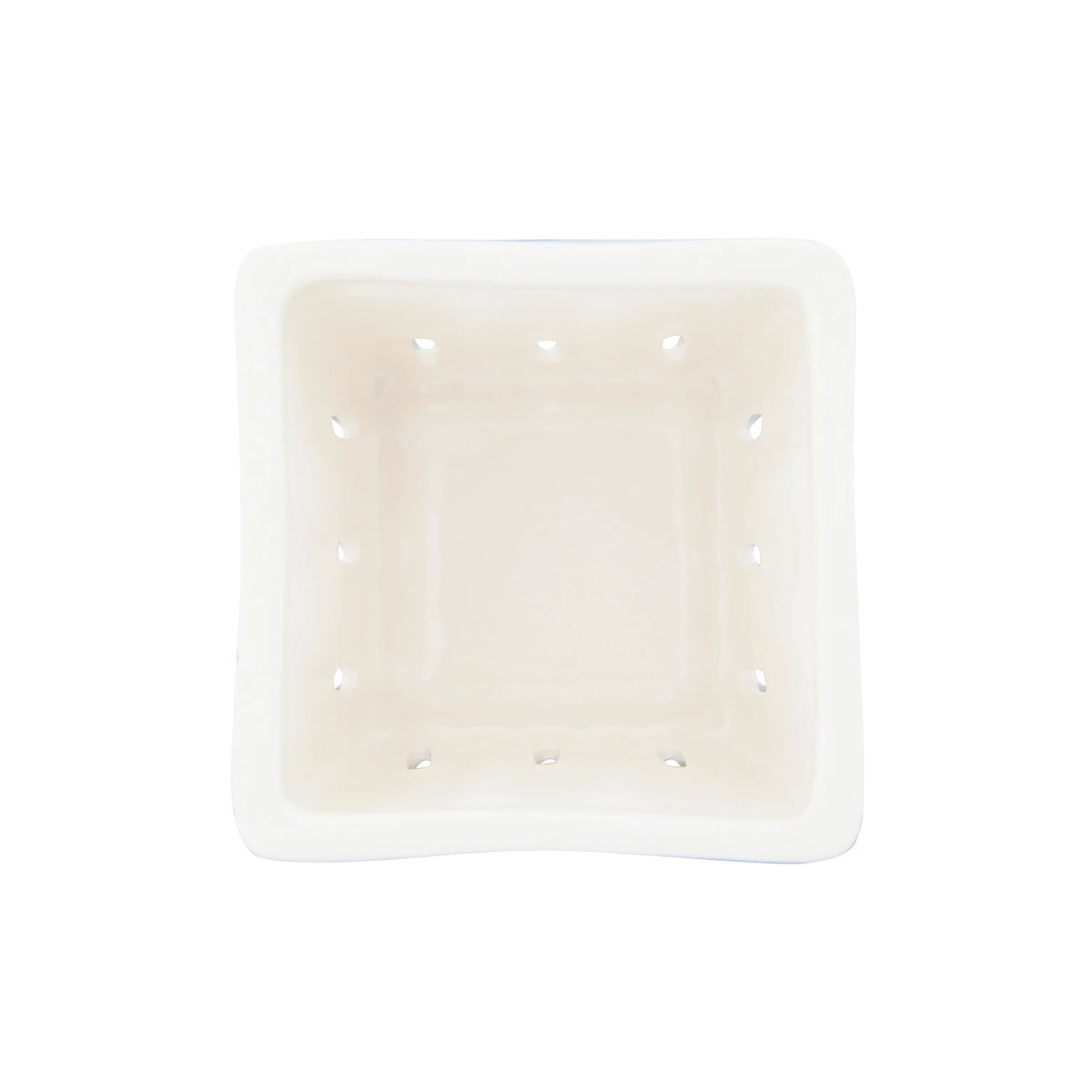 Square Berry Bowl with Floral Patterns - 4 Styles