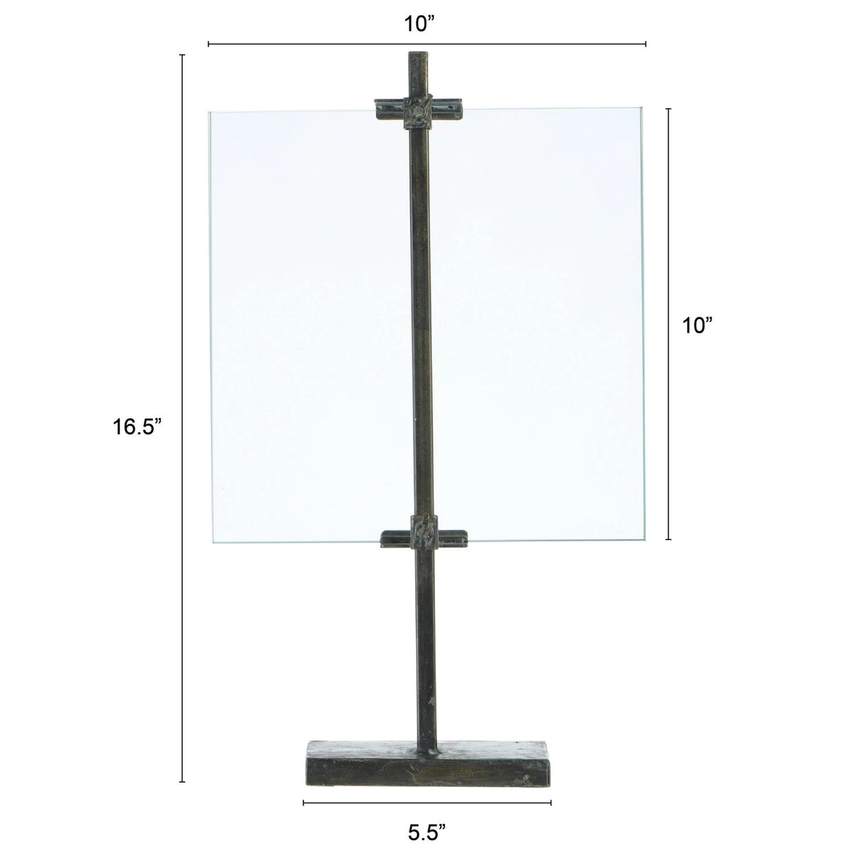 Floating Photo Frame with Metal Stand