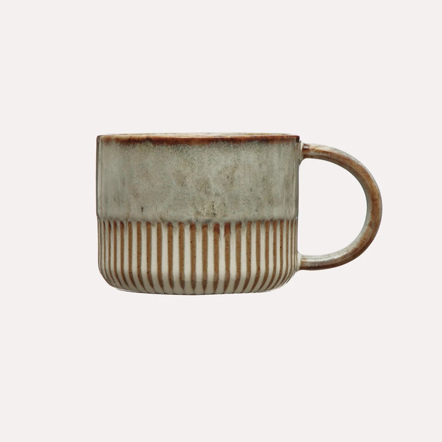 3-3/4" Round x 3"H Stoneware