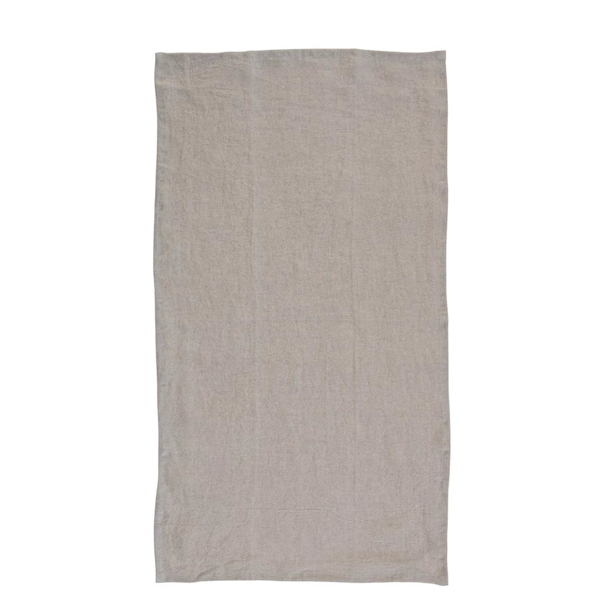 Oversized Stonewashed Linen Tea Towel - 3 Colors, 36"L x 20"W