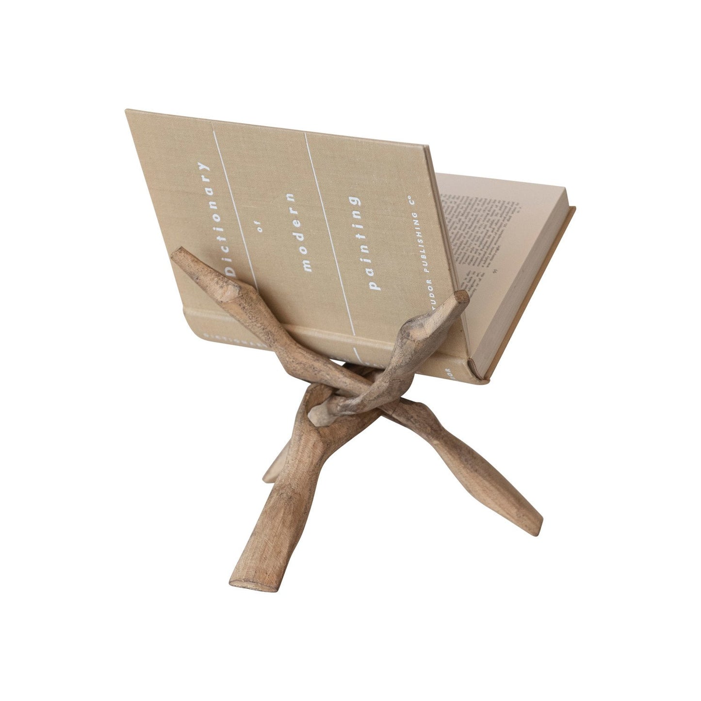 Reclaimed Wood Vintage Reproduction Folding Pot Stand (Each One Will Vary)