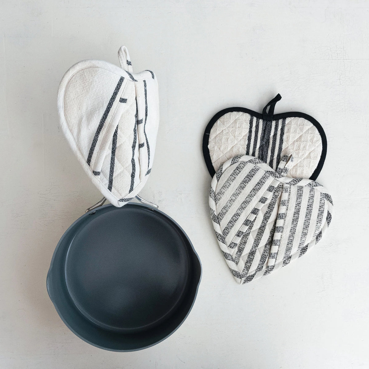 Quilted Heart Pot Holder - 3 Styles