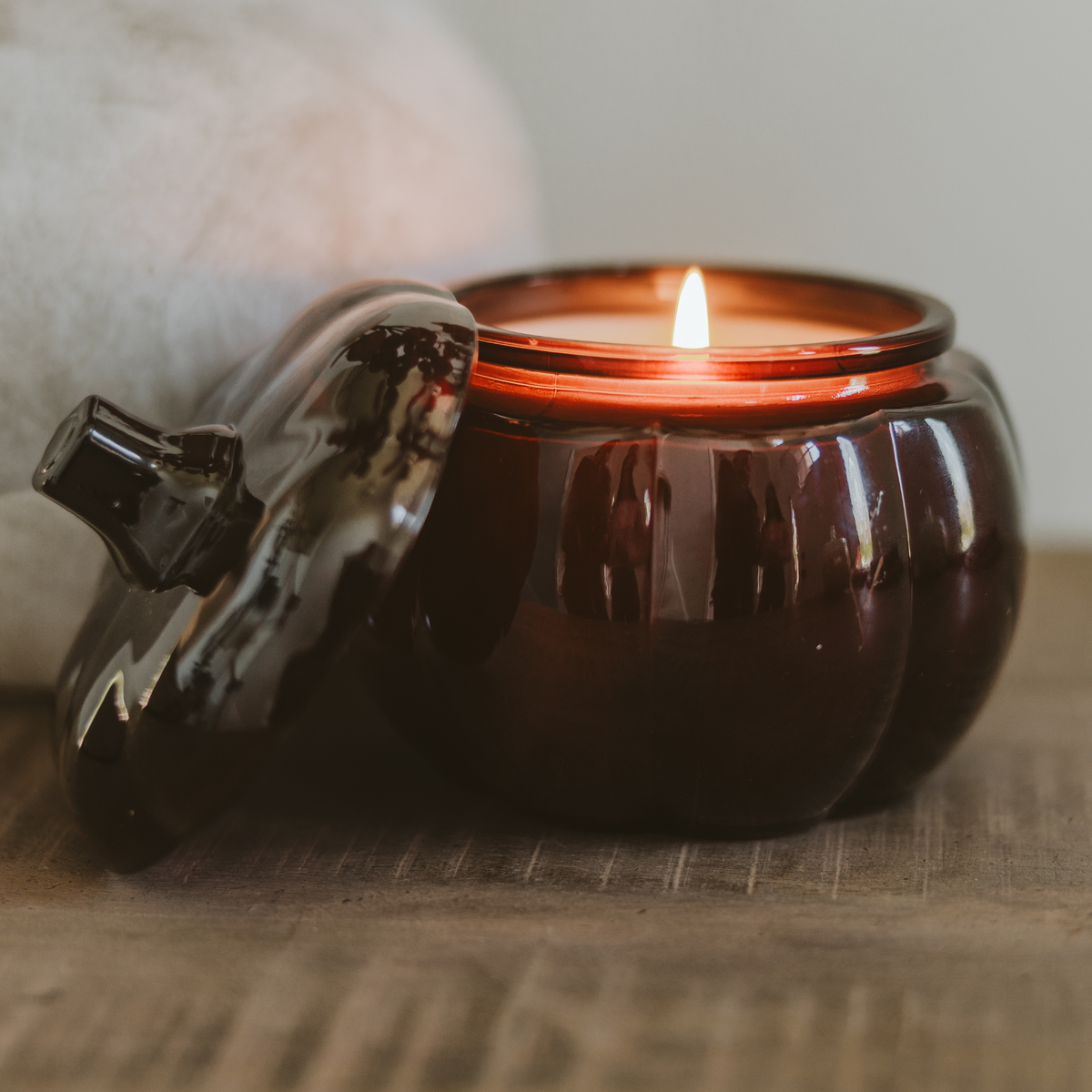 Hello Fall Soy Candle - 20oz Pumpkin Jar