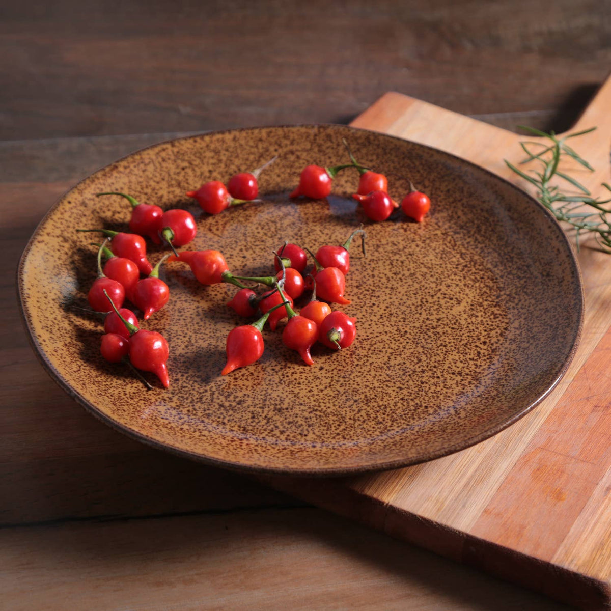 Organic Stoneware Dijon Dinner Plate - 10.4"