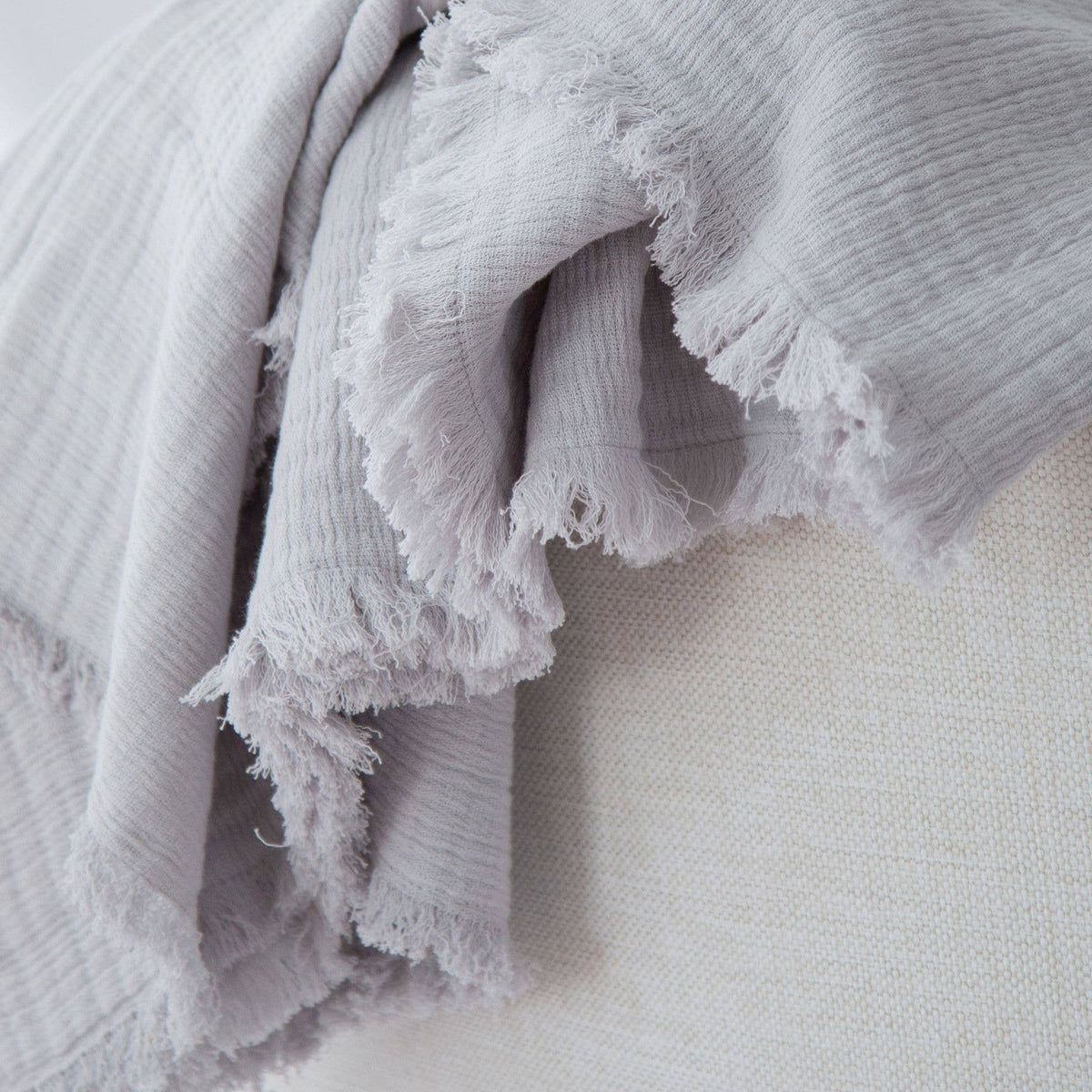 Evie Gauze Cotton Throw Blanket