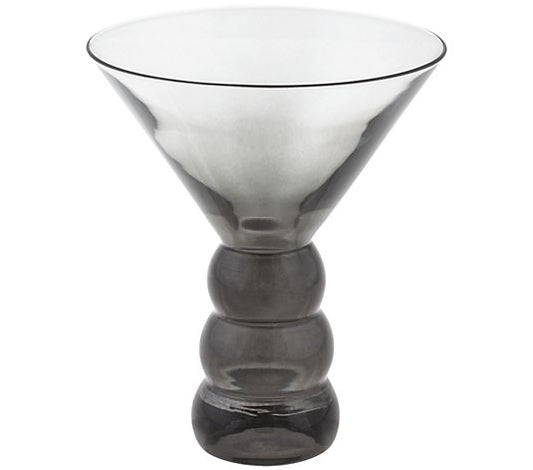 Lexi Martini Glass- Gray