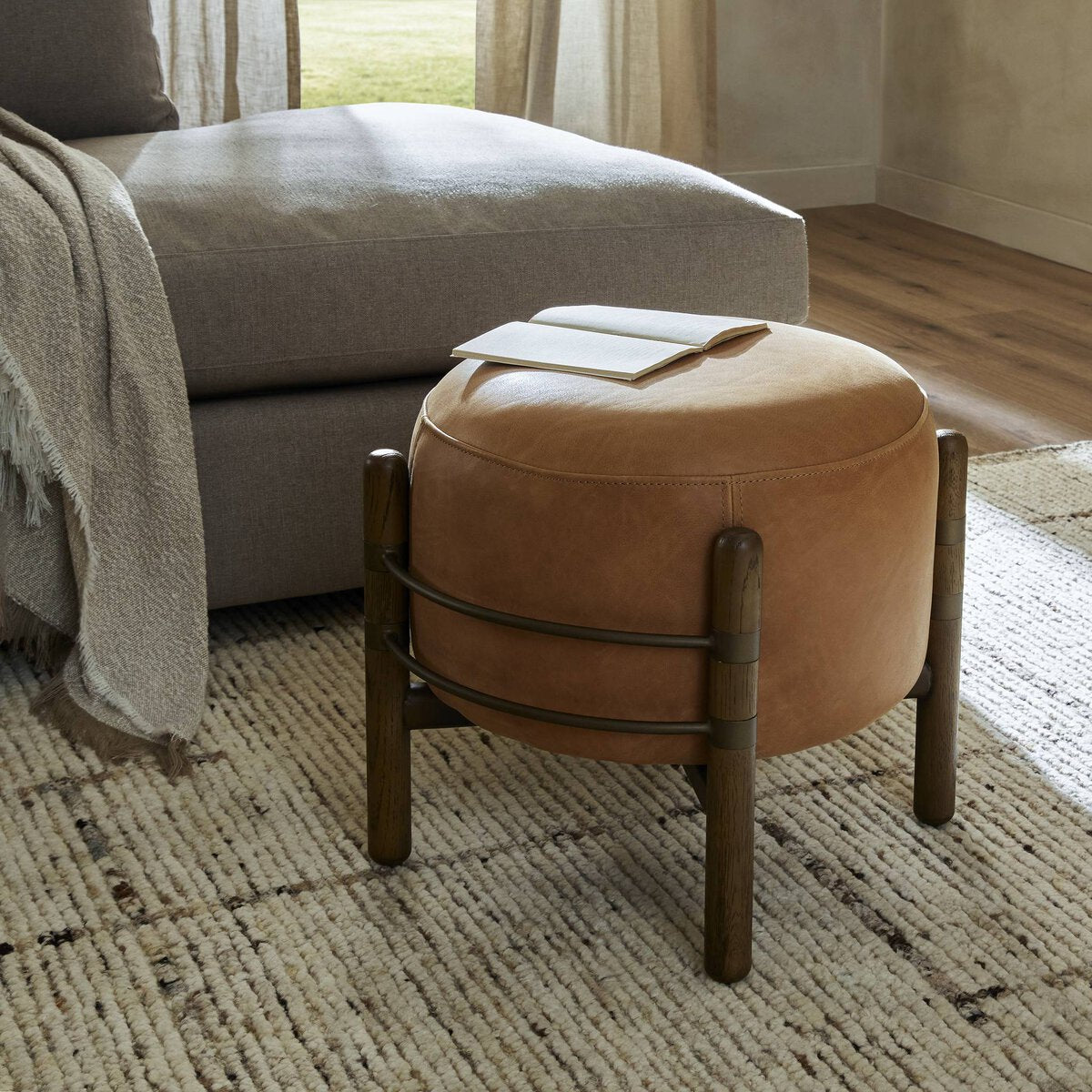 Enfield Ottoman - 2 Styles