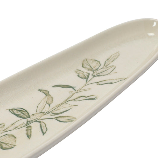 Oval Botanical Bowl - Design Will Vary