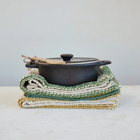 Brie Baker with Bamboo Spreader