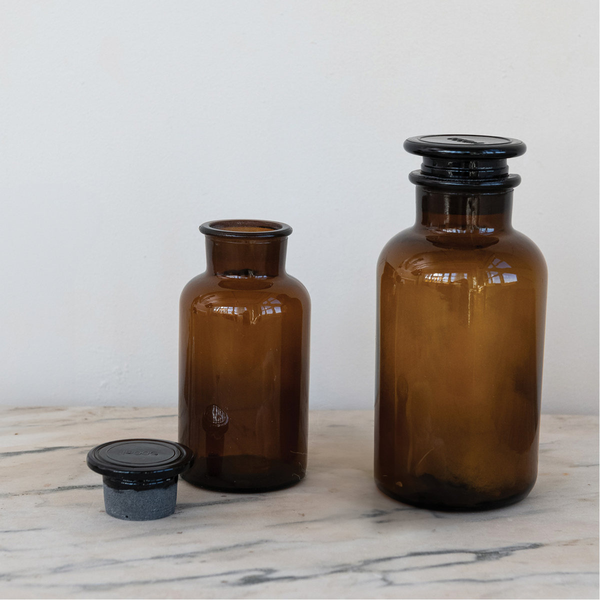 Glass Bottle with Stopper - 2 Sizes