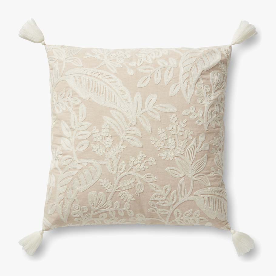 Soft Bloom Pillow - Cream