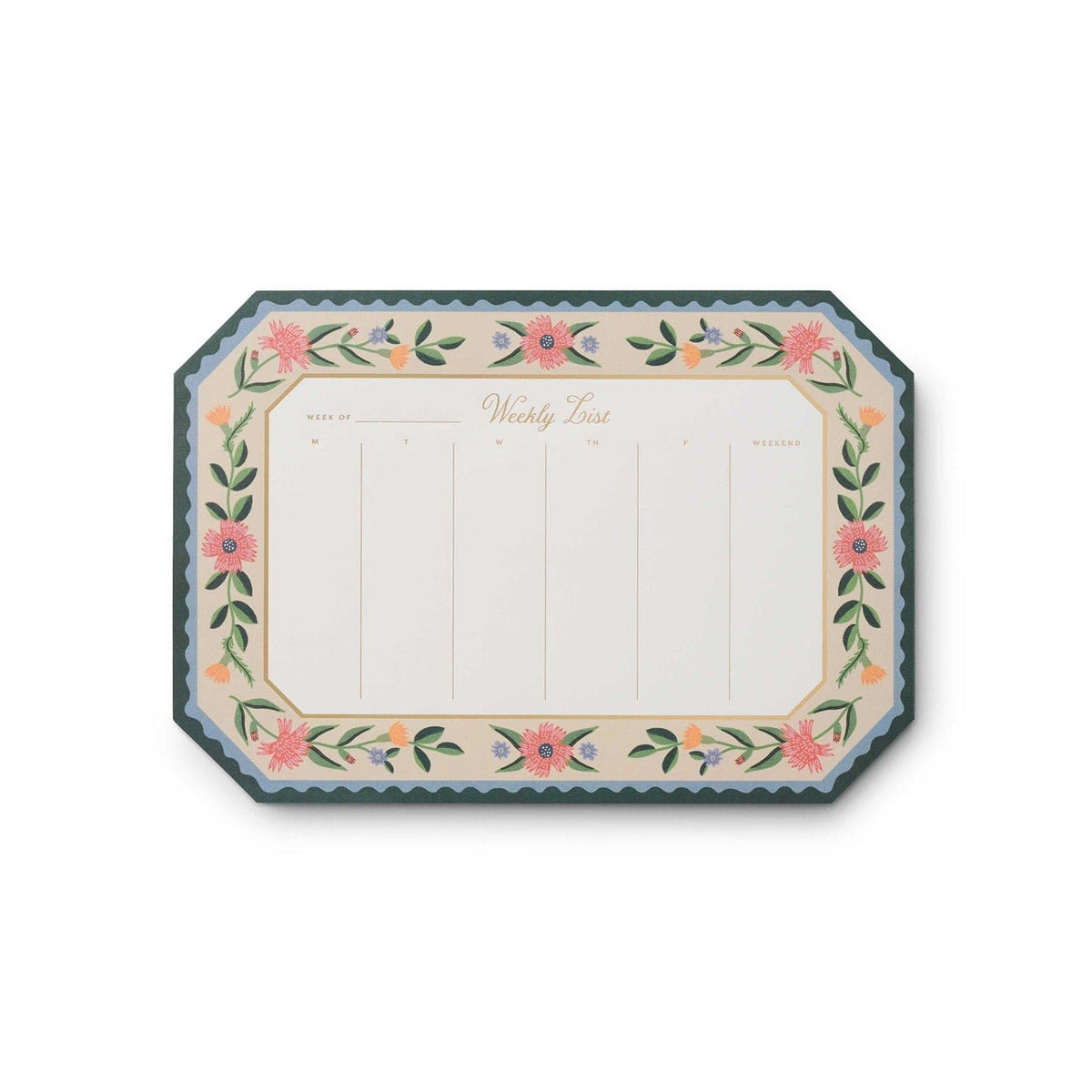 Aster Weekly Desk Pad