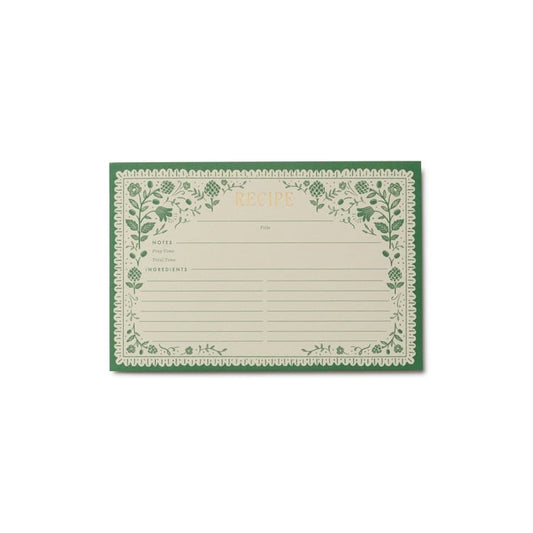 Artichoke Recipe Cards - Pack of 12