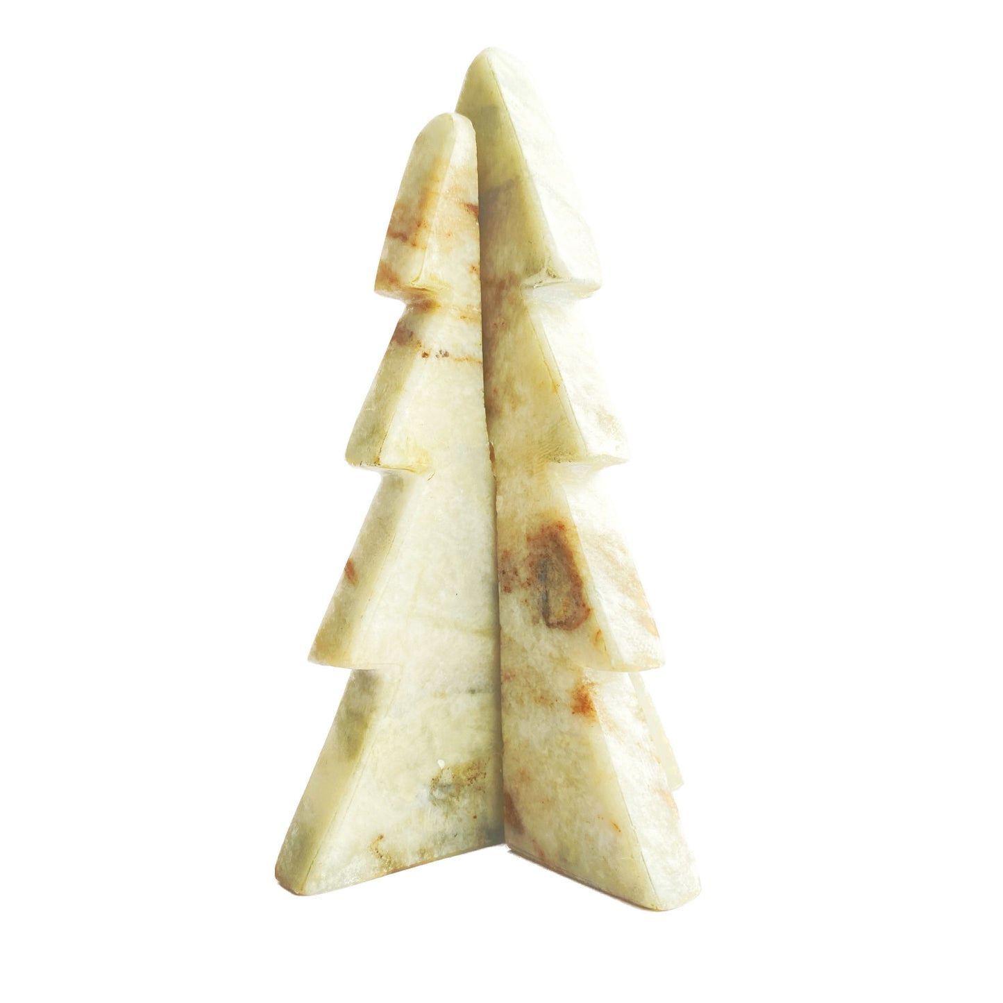 Interlocking Marble Tree, Mint Chocolate Color (Each One Will Vary)