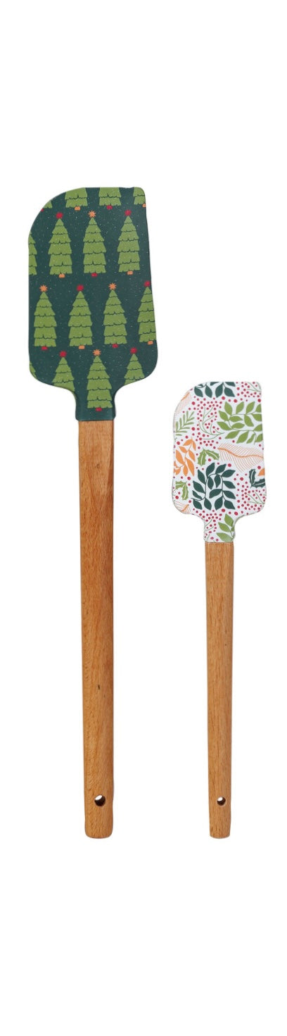 Holiday Spatulas - 6 Styles, Set of 2 Sizes