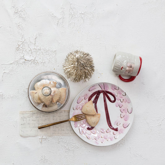 Serving Platter with Wreath