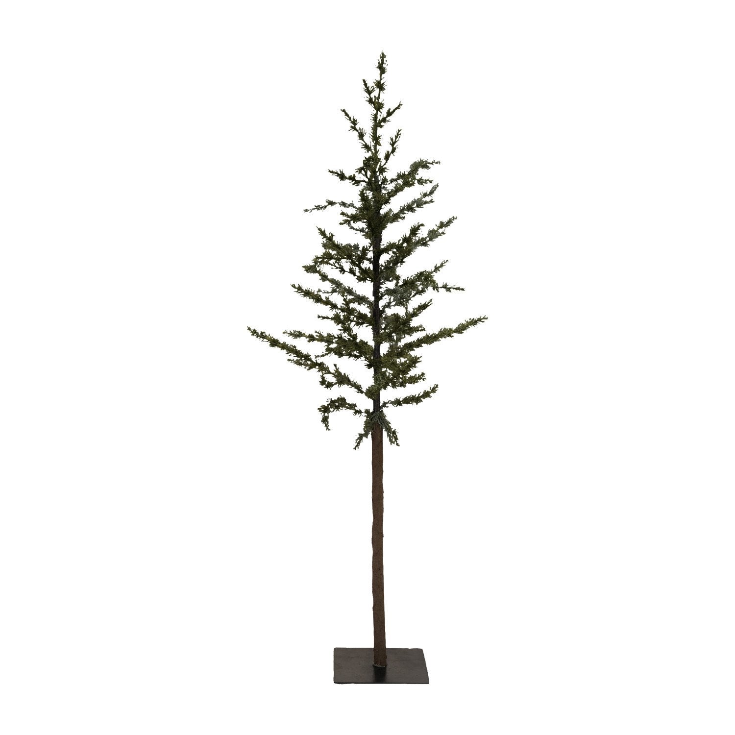 15-3/4" Round x 47-1/4"H Faux Pine Tree with Metal Base
