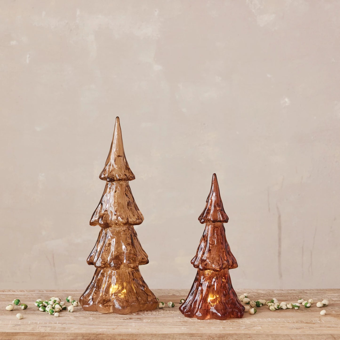 Light-Up Resin Tree - Two Colors